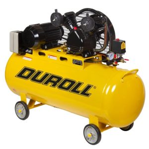 Compresor 3Hp x 100L Monofásico Bicilindrico Duroll