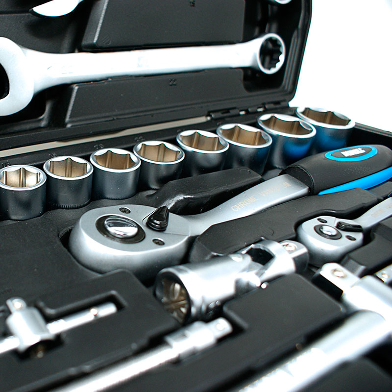 Set de bocallaves y accesorios 1/2 y 1/4 Duroll S82PD - Imagen 3