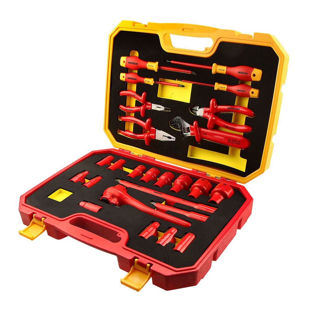 Juego De Herramientas De Mano Aislado 1000v 25 Pcs