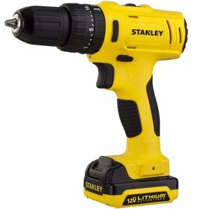 Taladro Percutor 12v 10mm + Maletín Stanley