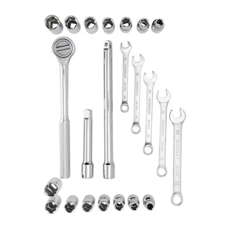 JUEGO BOCALLAVES ENCASTRE 1/2" de 25 PIEZAS STANLEY - Imagen 5