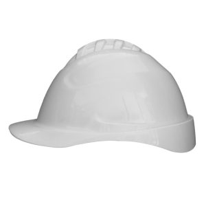 Alternative view of CASCO DE SEGURIDAD CON ARNES A CREMALLERA BLANCO
