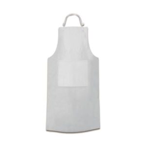 DELANTAL PVC BLANCO CON REFUERZO