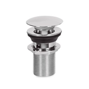 DESAGÜE SOPAPA 1 1/4″ CROMADA ACERO INOXIDABLE SISTEMA CLICK