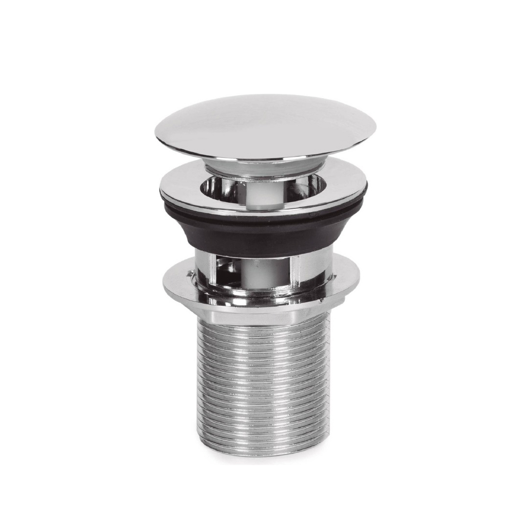 DESAGÜE SOPAPA 1 1/4″ CROMADA ACERO INOXIDABLE SISTEMA CLICK